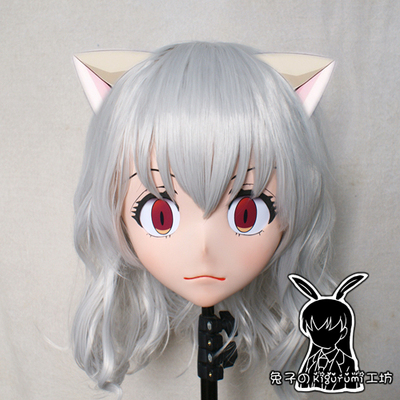 (RB396)Customize Full Head Quality Handmade Female/Girl Resin Japanese Anime Cartoon Character Kig Cosplay Kigurumi Mask